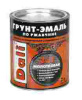 Грунт-эмаль по ржавчине DALI  молотковая, 0.75л, серый