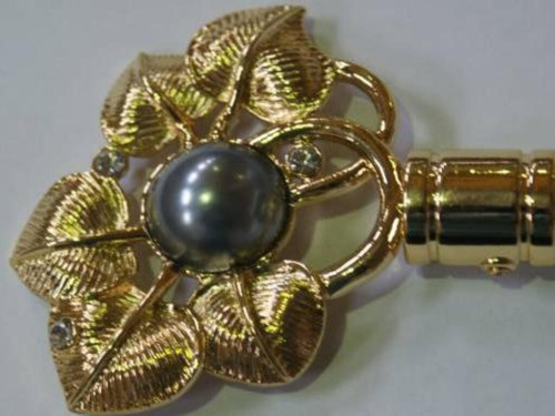 Наконечник MAGELLAN Жемчужина старое золото (2шт)