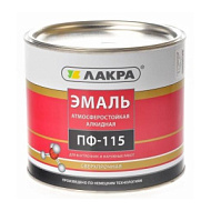 Эмаль ПФ-115 Лакра, 2кг, коричневая глянцевая