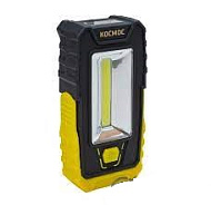 1412821 Фонарь 5Вт СОВ 3LED клипса для крепл. магнит поворотная подставка 3хААА КОСМОС KocAu6006COB