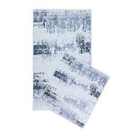 Коврик для ванной Bombini Velvet, серый, 2 предмета 600*1000мм 2083