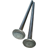 Гвозди шиферные 4х120мм оцинкованные с увеличенной шляпкой 1кг/пакет