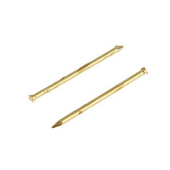 Гвозди финишные 1,4х45мм латунированные 40шт/пакет