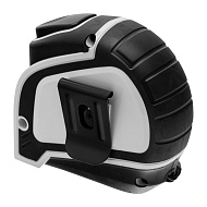 Рулетка Matrix Autostop, 5 м х 19 мм, двухкомпонентный корпус, автоматическая фиксация