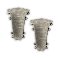 253 Угол внутренний Лексида 55мм Ясень серый (2шт/блистер)