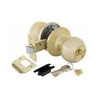 Ручка защелка PUNTO 6072 SB-E (кл./фик.) мат. золото