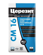 Клей для плитки и камня CM 16 Церезит белый 5 кг