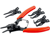 2282 Съемник стопорных колец MIRAX,  4 в1, 4 насадки