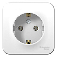 1210459	Розетка 1-м ОП BLANCA 16А 250В без шторок с заземл. изол. пласт. бел. SchE BLNRA010111