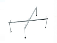 Каркас усиленный для асимметр. ванны Бэлла, универс. 5 опор (115/150 см.)