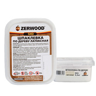Шпаклевка по дереву ZERWOOD SHD латексная белая 0,3кг