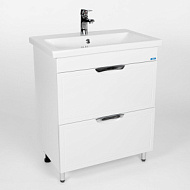 VLIM70CO-T2Y  Тумба-умывальник 2 ящика напольная Viant Лима Como 70  с раковиной Como 70