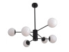 Люстра MWLIGHT "Баренса" черный 6*40W*E27 12кв.м