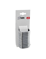 Набор колец для штор GFmark 12 шт, хромированный пластик