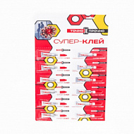 Супер-клей  3гр на блистер-карте