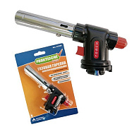 Газовая горелка пьезо захват цанговый "Praktische Home" KT-838