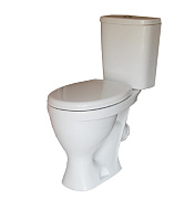 Унитаз-компакт Sanita Формат эконом, белый,1 режим, полипропилен