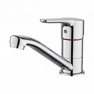 3210267-G0109 Смеситель для кухни Gross Aqua Vista, хром, короткий излив