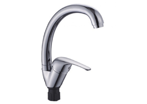 B59-021 Смеситель для кухни Эверест, хром, высокий излив