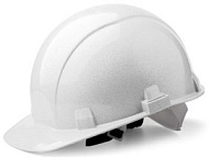 Каска защитная белая