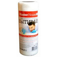 Салфетка для уборки "MasterHouse" Вытирай, вискоза, 20 х 22 см, 100шт, в рулоне