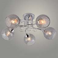 Люстра XA1545/5 CR хром 5х60W E27 d590 h250, HN23