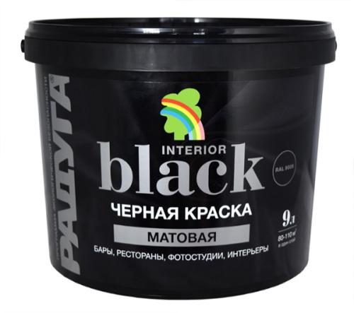 Краска Радуга Black  интерьерная 2,7кг