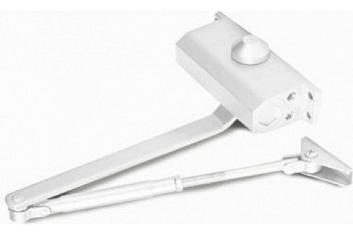 Доводчик дверной `ЧИБИС`  60-80кг (белый)