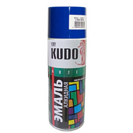 Эмаль алкидная KUDO, аэрозоль, 520мл, синяя KU-1011