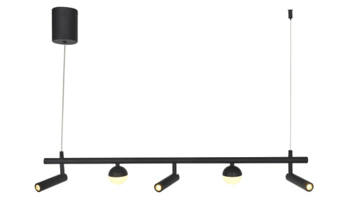 Светильник потолочный Мелодия света Черный LED 15кв. м