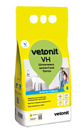 Шпаклевка цементная финишная Vetonit VH 5kg /3/