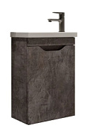 Тумба-умывальник подвесной IZEO 40 Камень темный