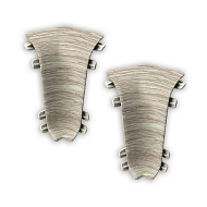 229 Угол внутренний Лексида 55мм Дуб латте (2шт/блистер)