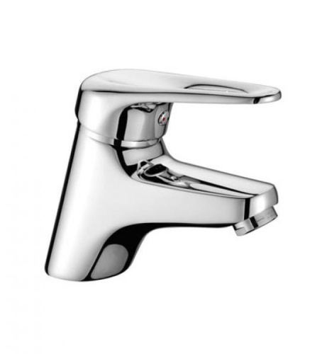 Смеситель для раковины Lemark Луна, хром, монолитный, короткий излив LM4106C