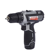 Дрель аккумуляторная Интерскол ДА-12ЭР ПРОМО  (12В, 2акк*2Ач Li-ion, 28Нм, подсветка, 1кг, экокейс)