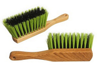 Щетка-сметка, черно-зеленая щетина