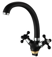 A5381-A Смеситель для кухни, черный