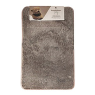 M09 Коврики для ванной AQUADOMER Teddy коричнево-серый  50*80 см