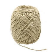 Шпагат джутовый Сибртех L=100 м 2-ниточный 1120 текс 13,5 кгс