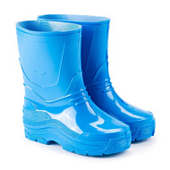 Сапоги детские голубой  р-р 30