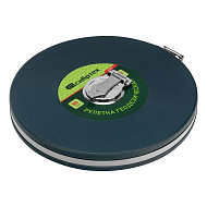 Рулетка геодезическая Сибртех 50 м х 13 мм, закрытый корпус,фиберглассовая лента