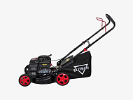 Газонокосилка ELITECH К 4500L бензиновая (4.5 л.с, 1 режим, 5уровней, 25-75мм, травосборник)