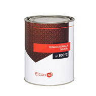 Эмаль термостойкая ELCON серая 400° 0.4кг