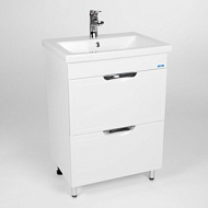 VLIM60CO-T2Y Тумба-умывальник Viant Лима Como 60, 2 ящика, 430х560х820мм