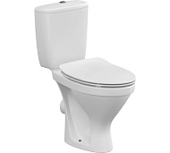 Унитаз-компакт Cersanit Melar горизонтальный выпуск, сиденье дюропласт с микролифтом.