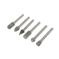 36482 Шарошки FIT, усиленная сталь с алмазным напылением, хвостик 6мм, /6/