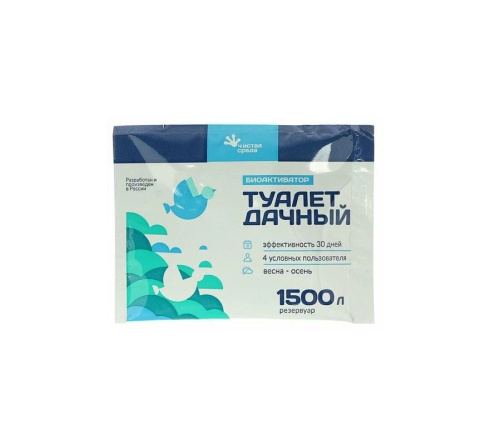 Биоактиватор "ТУАЛЕТ ДАЧНЫЙ 1500л" 60г
