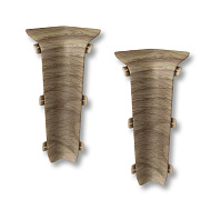 228 Угол внутренний Лексида 80мм Дуб классик (2шт/блистер)