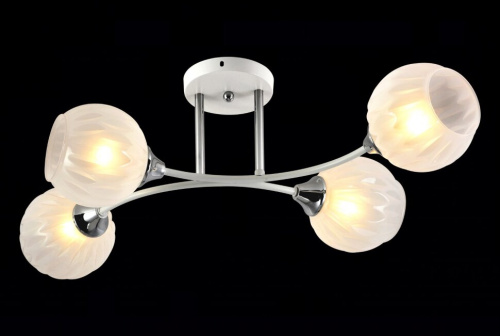 МС-XA1353B/4 WH+CR (6) светильник потолочный