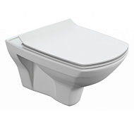 Унитаз подвесной Cersanit Carina XL Clean On, дюропласт микролифт тонкое